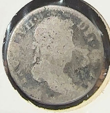1817 Mexico 1 Real Original Good Strong Doubled Die Ferdinand VII CHRC picture