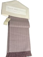 Alicia Adams 100% Baby Alpaca Pale Purple  $500 - NWT picture