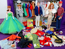 5 Doll Vintage BARBIE RED Ponytail Bubble LOT FQ Prom Career Solo Swingin + BIN picture