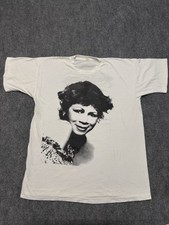RARE Vintage 1980s Minnie Riperton Portrait Art Music Tee Mens XL Culture Soul picture