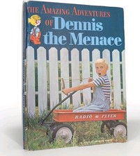 Vintage 1961 Amazing Adventures Of Dennis The Menace, TV Tie-In, Hardcover VG picture