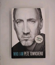Signed Who I Am: A Memoir by Pete Townshend (2012, Harper) picture