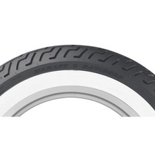 Dunlop Harley-Davidson D402 Front Motorcycle Tire MT90B-16 (72H) Wide White Wall picture