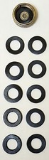 TEN NEW COLEMAN NO.3 GASKETS SEALS FOR COLEMAN SINGLE PIECE FUEL CAPS LANTERNS picture