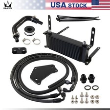 AN8 14 Rows Oil Cooler Kit For Volkswagen Audi Golf MK5 MK6 VAG 2.0T DQ250 DSG picture