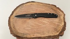 Gerber Knife 0730324B1 Folding Pocket Knife 6” Plain Blade Black Linerlock-Great picture