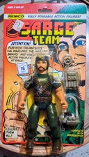 Remco SARGE TEAM CHUTES Figure MOC  Vintage.  picture