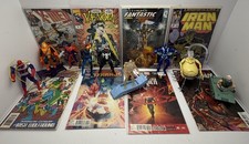 Vtg 1992 -1994 Marvel Action Figure Lot Of 10 Plus 8 Marvel Comics picture