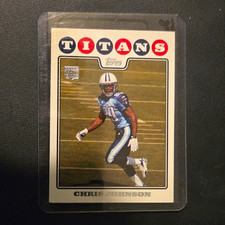 Topps 2010 Chris Johnson Rookie #351 Tennessee Titans NFL Football Card picture