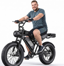 3000W Peak Power Electric Bike for Adults, 35MPH, 75-Mile Range, 48V 20Ah E-Bike picture