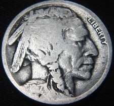 Affordable Tougher Date 1917-D BUFFALO NICKEL 5¢ FREE S&H LH60UL picture