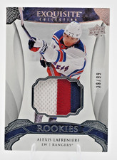 2020-21 UD Alexis Lafreniere #RP-AL Exquisite Collection Rookie Patch /99 picture