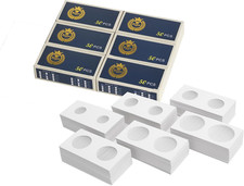 300PCS Coin Flips in 6 Sizes Cardboard Coin Holders for Colletors 2X2 Inch Coin picture