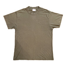 Vtg Military Thin Distressed USA T-Shirt Single Stitch Fade Grunge Burnout Tee L picture