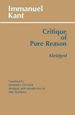 Critique of Pure Reason, Abridged (Hackett Publishing Co.) - Paperback - GOOD picture