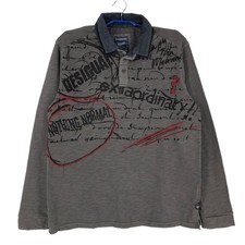 RRP€69,95 DESIGUAL POLO JAVI REP Men Multicolour T-Shirt Pullover Size S picture