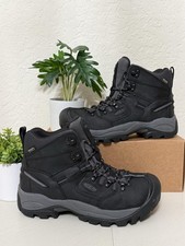 KEEN Utility Boots Mens Size 8.5 Black Pittsburgh Energy WP Waterproof Work picture