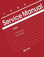 1984 Dodge D/W 100-350 Truck, Ramcharger Shop Manual picture