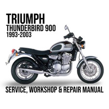 Triumph Thunderbird 900 1993-2003 Service Repair Workshop Manual PDF picture