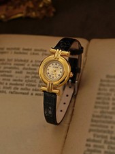 Gold French Vintage Style Unique Dainty Women’s Wrist Watch Trendy Cute Gift picture
