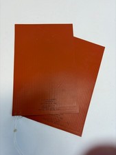 Electrofilm Dual 6x9 Silicone Rubber Heater Pads 115V 216W Assembly NOS Tested picture