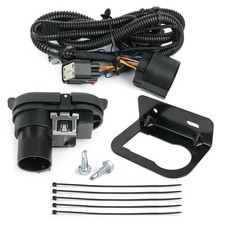 Rear Bumper Tow Connector Harness Kit For Ford F-150 2015-2020 HL3Z-13A576-D picture