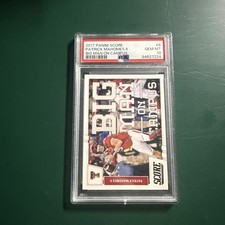 2017 Score #6 Patrick Mahomes II Big Man On Campus PSA 10 GEM MINT Rookie picture