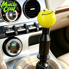 JDM Smiling Face Shift Knob Fits for Manual Car Transmission Gear Lever picture