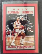 1989-90 UNLV RUNNIN' REBELS BASKETBALL - STACEY CVIJANOVICH 7-11 picture