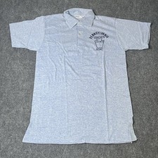 Vtg True Vintage 1960s Champion Polo Shirt Pennsylvania Coaches Staff 60s Xl picture