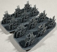 1/350 3D Printed Quad 1.1” “Piano Type” Early War AA Guns X 12 picture