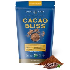 Earth Echo Raw Cacao Bliss Superfood Powder Organic Non GMO Health 30 Serving picture