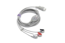 Philips 12 pin 3 Leads Grabber ECG EKG Cable M1972A - Same Day Shipping picture