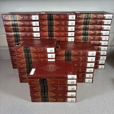1965 Harvard Classics Five-Foot Shelf of Books Complete Set of 52 Red Hardcover picture