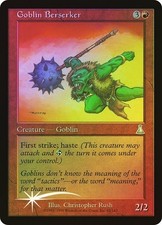 Urza's Destiny  MTG  FOIL  Goblin Berserker   Magic picture
