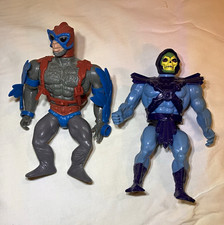 Vintage 1982 1983 MOTU Stratos Skeletor Figures Mattel w/ Armor Accessories picture