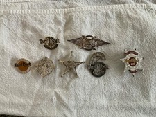 Hard Rock Cafe pins. YR 1,4,5,6. Emp month. Staff opener. Wings picture