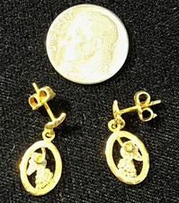 Black Hills gold earrings picture