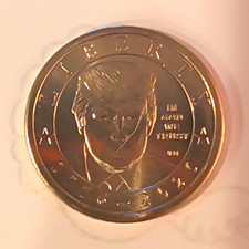 Semiquincentennial President Donald J. Trump 2026 $1 In Hand Ready To Ship picture