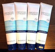 4-pk Avon Moisture Therapy SILICONE GLOVE Hand Creams, 3.4 oz. ea., new item picture