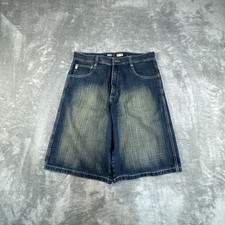 VTG Southpole Denim Shorts Mens 34 Blue Baggy Gold Tab Hip Hop Grunge Skater Y2K picture