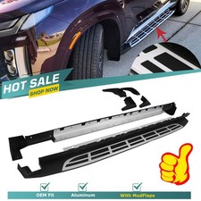 450LBS Running Boards Side Steps For 2020-2025 Hyundai Palisade w/ MudFlaps 2PCS picture