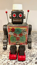 RARE Vintage 1960s Horikawa Japan Machine Robot Tin Toy - Untested / CLEAN  picture