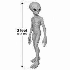 Life Size Alien Replicas Dark Grey THEM 1947 (New Models Added) picture