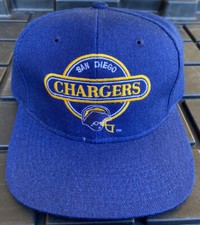 NWOT Vintage San Diego Chargers Sports Specialties Circle Logo Snapback Hat Cap picture