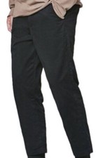 New PacSun Men’s Black Crop Slim  100% Cotton Tapered Pants 28 picture