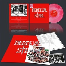Medieval Steel - Medieval Steel - Red / White Galaxy [New Vinyl LP] Colored Viny picture