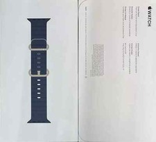 Open Box - Genuine Apple Watch Ocean Band (49mm) Blue One Size for Ultra/2/3 picture
