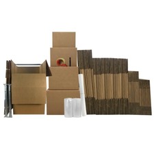 UBMOVE 7 Room Wardrobe Kit 70 Corrugated Moving Boxes with Packing Supplies picture
