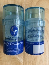 2 X 90 Grams ALUM STONE Deodorant Push Up-NATURAL-WHOLE BODY-72 HOUR-USA SELLER picture